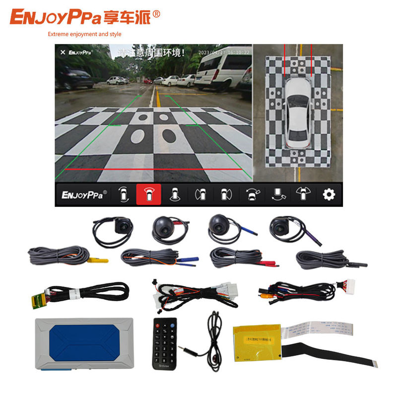 360 graden 4 manier opnemen 1080P autocamera systeem voor Toyota Camry