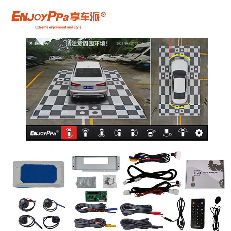 1080P 360 View Car Camera System Voor Mitsubishi Xforce 12,3 inch scherm