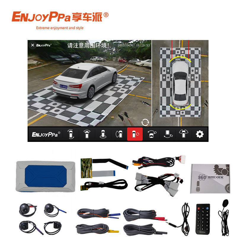 4 Way Recording 360 Car Surveillance Camera System Voor Toyota Highlander