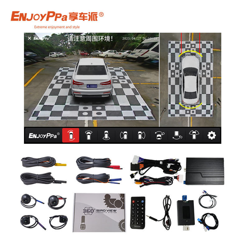 Anti Water 360 Grade View Car Camera System Voor Toyota Land CRUISER 1080P