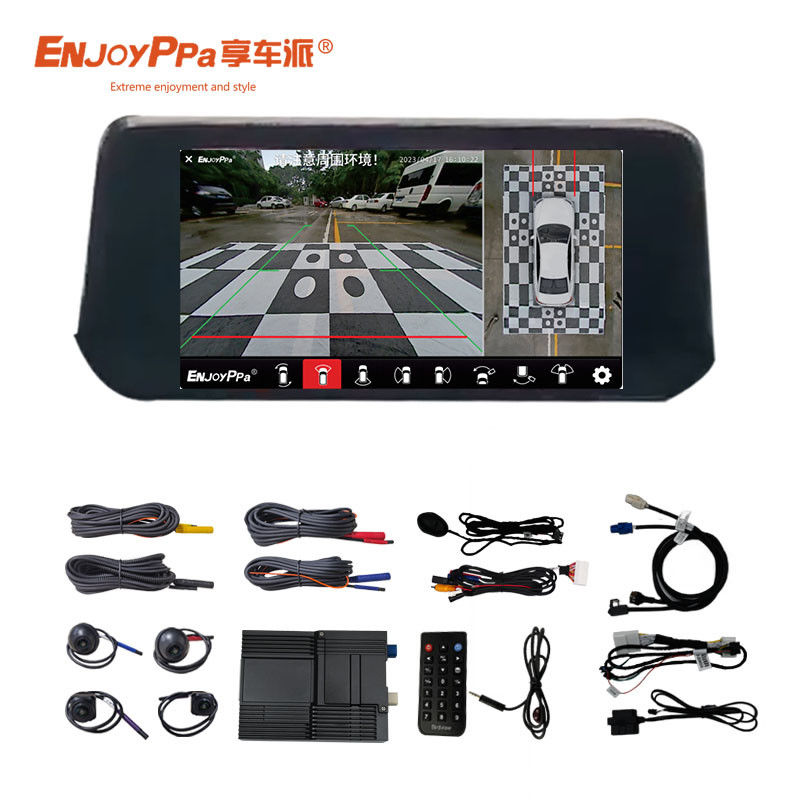 IP68 360-camerasystemen voor auto's voor Mazda CX8 met nachtzicht HD 1080P-camera's