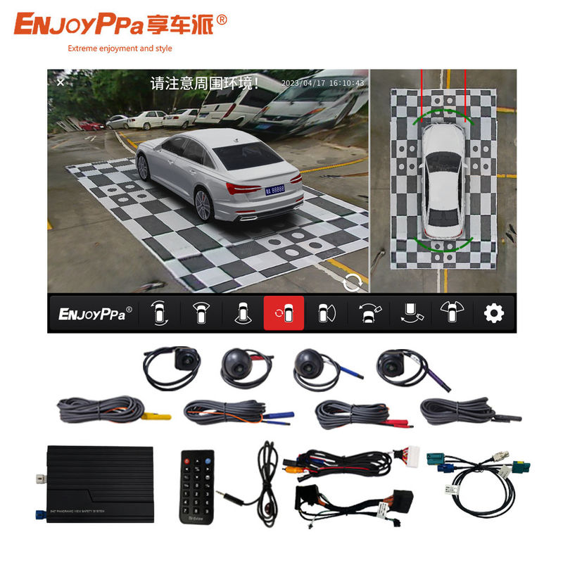 HD 1080P 360 Car Camera Kit Voor Benz 7.0 Met 4 Way Driving Recorder