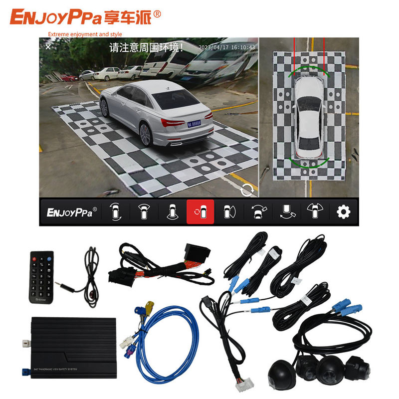 IP68 360 graden camera auto kit voor Ford SYNC 3 met rijrecorder parkeerhulp