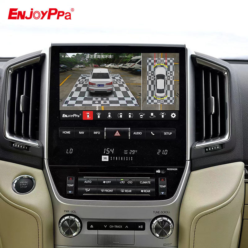 360-camerasysteem voor auto's met Carplay Voor Toyota 16-20 jaar Land Cruiser 570 XVR V8