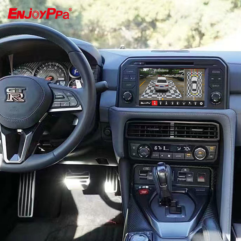 360-camerasysteem met Carplay voor Nissian GTR 1080P Loop Recording DVR
