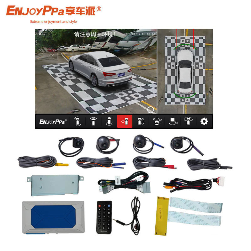 4 Way Loop Recording Night Vision 360 Car Camera System voor Vinfast VF3
