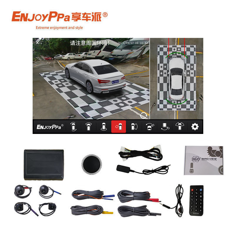 Loop Recording 360 Car Camera System voor Hyundai Plug And Play Gemakkelijke installatie