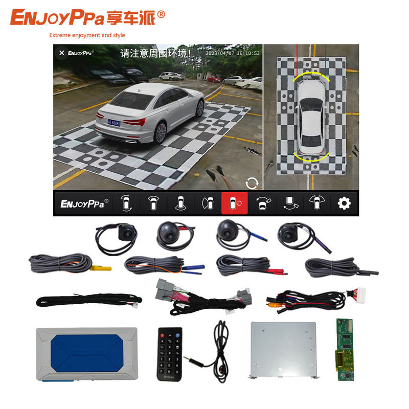 Nachtzicht 1080P 360 autocamera systeem, 360 graden camera voor auto Suzuki Swift