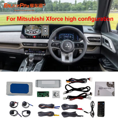 360 graden autocamera voor Mitsubishi XForce 12.3 inch 360 panoramisch parkeer systeem