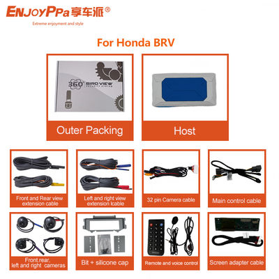 Veilig Smart Driving 360 Bird View Camera System Voor Honda BRV 7 inch scherm