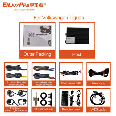 Loop Recording Car Surround Camera System Voor Volkswagen Tiguan