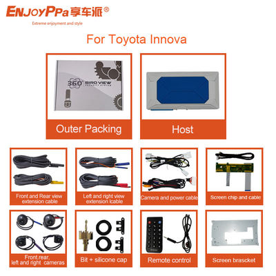 Loop Recording 360 Automotive Security Camera Systems voor Toyota Innova