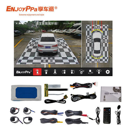 4 Way Driving Recording Car Monitoring Camera System Voor Honda CRV 9 inch scherm