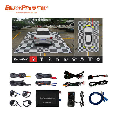 8 inch scherm 360 Car View Camera System Voor Toyota Harrier Veilig nachtzicht