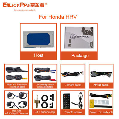 Aanraakscherm 360 graden autocamera systeem voor Honda HRV 4 Way Driving Recorder