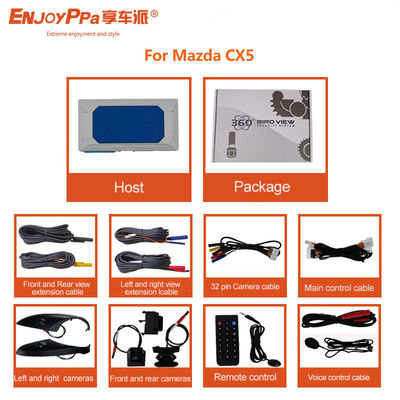 Touchscreen voertuig surround camera systeem Voor Mazda CX5 1080P