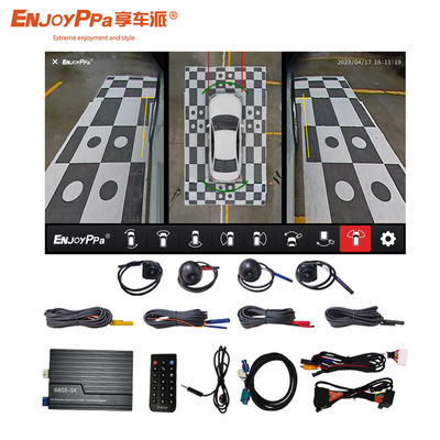 HD CMOS 360 Surround Camera System Voor Auto Porsche 4 Way Driving Recorder