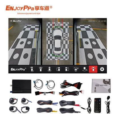 Hoge Veiligheid 360 Panorama Parking System Voor Lexus RX Met 7 inch Scherm