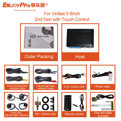 Full View HD Fish Eye 360 Camera System Veiliger parkeren voor Vinfast 5