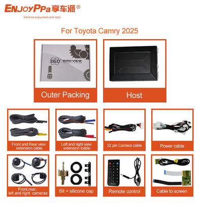 1080P 360 autocamera systeem parkeerhulp voor Toyota Camry 2025